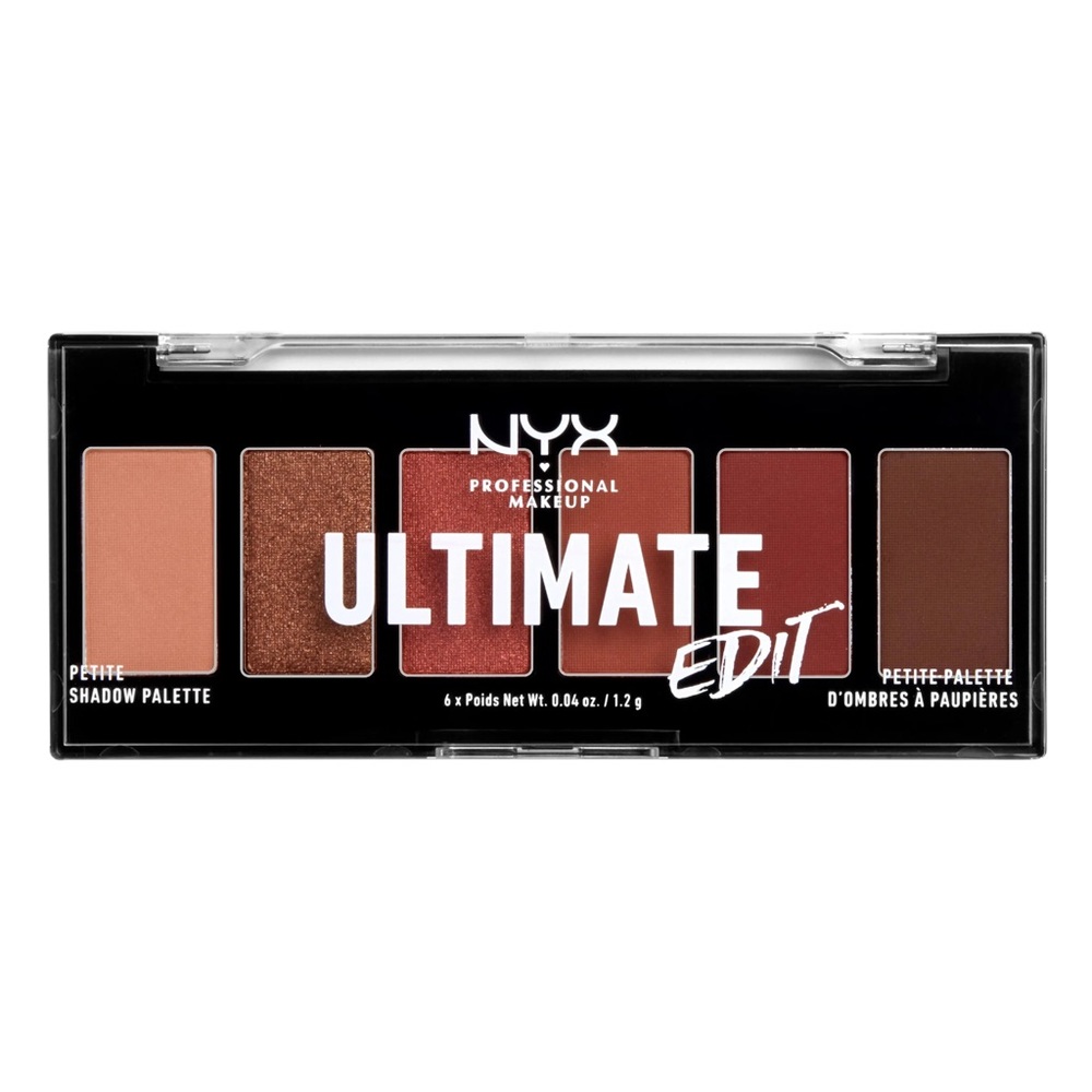NYX Ultimate Edit Petite Warm Neutrals Shadow Palette